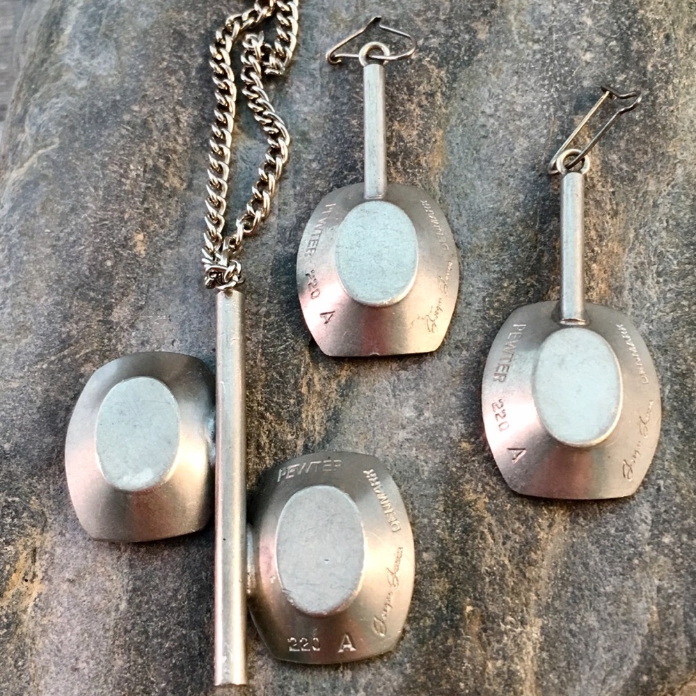 ❗️SOLD❗️Jorgen Jensen 60’s Necklace Earrings 220A - Picture 6 of 6